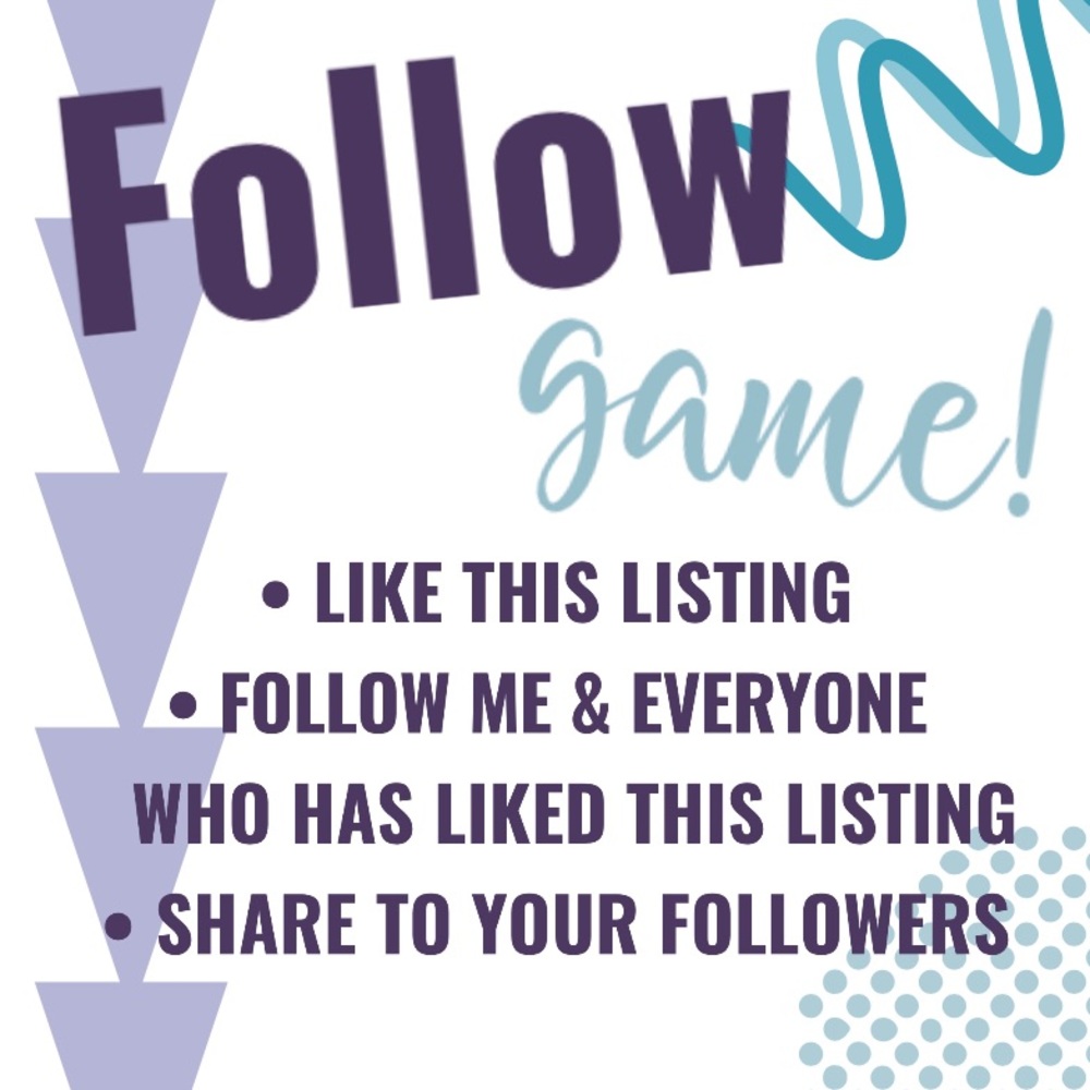 FOLLOW GAME! - Picture 1 of 1